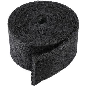 140" x 5.5" Rubber Mulch Roll for Landscaping-Permanent Garden Mulch Barrier-Recycled Rubber Mulch Mat Roll for Plants, Vegetables, and Flowers (Black) 140" x 5.5" Rubber Mulch Roll for Landscaping-Permanent Garden Mulch Barrier-Recycled Rubber Mulch Mat Roll for Plants, Vegetables, and Flowers (Black)