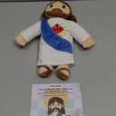 Microwavable & Coolable Jesus Plush Doll, Cozy Lavender Scented Plush Toys, Stuffed Jesus Plush Plushies Christian Gifts for Kid