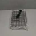 Knee Scooter Basket Accessory, Removable Wire Basket, Fits Most Knee Scooter Models, Easy Installation, Foldable Design, Black Metal Handlebar Mount