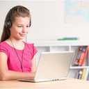 Kensington Hi-Fi Headphones 3.5mm for Kids, for Adults, for School, Padded Adjustable Headband (K97602WW),Black