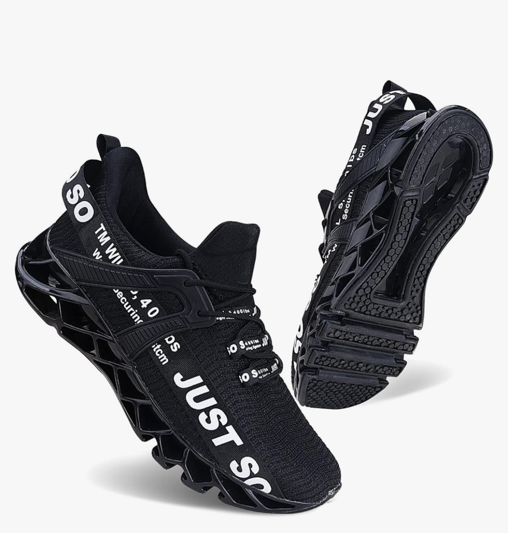 COKAFIL Men's Running Shoes Walking Athletic Blade Tennis Shoe, Size 41