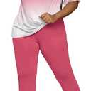 PINSV Women 2 Piece Outfits Short Sleeve Top and Flare Pants Lounge Sets Tracksuit (XXL)
