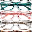 Gaoye Professional Reading Glasses for All Day - Computer Readers with Blue Light Protection - Value Pack (Dawn Stones)