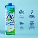Vita Coco Coconut Water, Pure Original, Refreshing Coconut Taste, Natural Electrolytes, Vital Nutrients, 33.8 Oz (Pack of 6) (EXP 01/03/27)