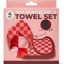 4 Piece Microfiber Spa Set Ultra Soft & Absorbent