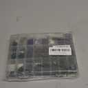 1780 Pcs M2 M4 M5 M3 Screws Set, Metric Bolt Assortment Kit, Metric Machine Screw Assortment Kit, Alloy Steel Black Bolts and Nuts Kits with Washers Set, Hex Socket Head Cap Screws Kit