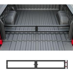 Truck Bed Divider Compatible with 19-25 Chevy Silverado 1500 20-25 GMC Sierra 2500 HD 3500 HD Molle Panel Cargo Manager Replacement for 2019-2025 Chevy Silverado Accessories
