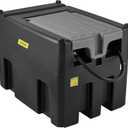 VEVOR Portable Diesel Tank, 116 Gallon Capacity & 10 GPM Flow Rate, Diesel Fuel with 12V Electric Transfer Pump and 13.1ft Rubber Hose, PE Transfer Tank for Easy Fuel Transportation, Black