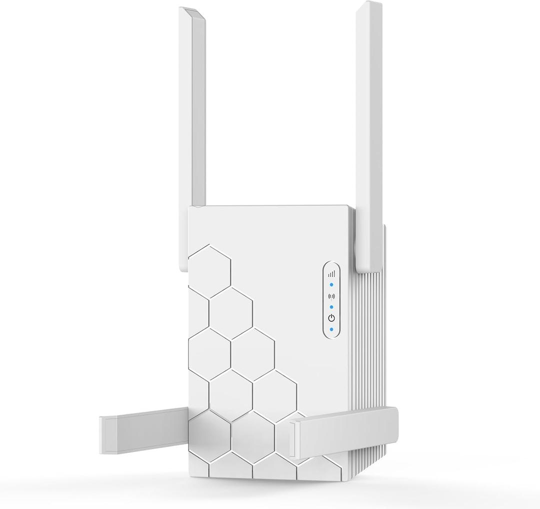 WiFi Extender Signal Booster, Dual Band 5.8GHz&2.4GHz WiFi Booster123456