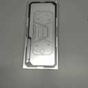 FIWWAT Protective Case for Nintendo Switch 2 (2025), TPU Middle Frame & PC Front Protector 360 Protection, Non-Slip Ergonomic Grip, Shockproof & Anti-Scratch Shell Cover, White