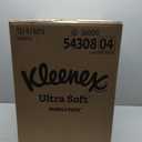 Kleenex Ultra Soft Facial Tissues, 4 Cube Boxes, 60 Tissues per Box