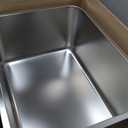 Kichwit Large Stainless Steel Cat Litter Box with High Sides, Metal Litter Pan for Cat, Non Stick Smooth Surface, Easy to Clean (17.5" L x 13.5" W x 7.9" H)