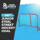 Premier Sports Street Hockey Goal & Shooter Tutor Portable Hockey Net for Indoor & Outdoor Use Hockey Training Equipment