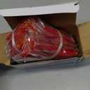 Hollowfly 12 Pack Red Dog Paw Themed Beach Ball for Kids 7.87" Bulk for Summer Pool and Beach Game Gifts Red and Dog Birthday Party Supplies and End of the Year Class Party Decorations Favor