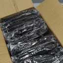 10 Packs Black Spandex Stretch Folding Chair Covers for Wedding Party,Universal Fitted Washable Dining Seat Slipcovers Protector Decoration for Holiday Banquet Birthday Celebration Event