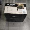 Victrola VTA-75-FOT Liberty 5-in-1 Turntable Music Entertainment Center with Bluetooth Wireless FM Radio USB Recorder Wood (Farmhouse Oatmeal)