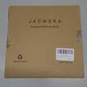 JACWERA Swimsuit Coverup for Women 2024, V-Neck Beach Button Down Bikini Cover Ups Knee-Above Shirt Tops S