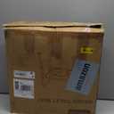 HOMLAND Raised Toilet Seat with Handles, Toilet Seat Riser for Seniors with Adjustable Height & Width, 400lb Handicap Elevated Toilet Seat for Elderly, Pregnant, Fit Any Toilet (Grey)