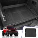 Rongtaod Cargo Mat Compatible with 2021-2024 2025 Ford Bronco 4 Door Trunk Mat Cargo Mat Cargo Liner All Weather Trunk Liner 2023 Bronco Accessories (Trunk Mat)
