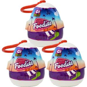 Bulls i Toy Fiesta Toys Cutie Beans Foodies Plush Clip On - Lot of 2 Capsules