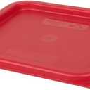 Cambro Medium Polyethylene Square Lids, fits 6 and 8 qt. containers, Pack of 6