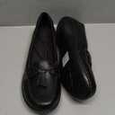 Maichal Loafers for Women Slip On Comfort Leather Tassel Dress Shoes, 10N