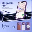 YEMORAN Compatible with iPhone 15 Case with Built-in Camera Lens Protectors Translucent Magnetic iPhone 15 Phone Case 6.1" [Compatible with Mag-Safe][Great Grip Feeling], Purple