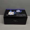 Colorful Lighting Baby Balance Bike Toys for 1 Year Old Boys Gifts, Toddler First Bike 12-24 Months with Adjustable Soft Seat, 4 Silent Wheels Ride on Toy, Perfect First Birthday Gift (Blue)