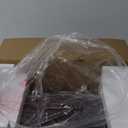 Portable Compact 2 Burner Induction Cooktop Electric Stove w/Smokeless Cast Iron Griddle Grill & Temperature Control & Child Lock, Rose Gold