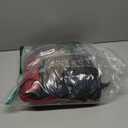 IECOii Extra Warm Dog Coat - Reflective Adjustable Dog Jacket with Buckle Fleece Turtleneck for Cold Weather - Soft Winter Coat for Small, Medium, Extra Large Dogs (XXX-Large(Chest:35.04-41.3 in), Red)