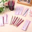 18 Set Breast Cancer Awareness Gifts Glitter Pens Bulk Pink Ribbon Breast Cancer Accessories with No One Fights Alone Cheer Up Cards for Women Survivor Patients Public Charity Events