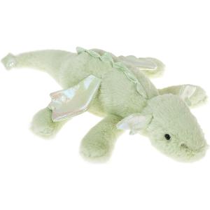 Apricot Lamb Toys Plush Green Lying Dragon Dinosaur Stuffed Animal Soft Cuddly Perfect for Child (Green Dragon,15 Inches) (Small)