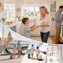 Veken 8 Set Packing Cubes, Cruise Ship Travel Essentials Accessories for Beach Vacation, Personalized Gifts for Women Mom Her, Suitcase Organizer Bags for Luggage with Hanging Toiletry Bag (02 Cream)