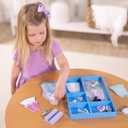 Melissa & Doug Disney Princess Cinderella Magnetic Dress-Up Wooden Doll Pretend Play Set (30+ pcs)