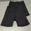 DEVOROPA 2 Pack Womens Biker Shorts with Pockets, High Waisted Yoga Shorts for Women Running Gym and Workout M