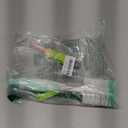 Baby Bottle Brush Set 4 in 1, Baby Bottle Cleaner, with 1P Nylon Bottle Brush, 1P Bottle Cap Brushes, 2P Straw Brushes, Bottle Brush with Nipple Cleaner and Suction Cup, BPA-Free(Green)