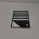 Silverpoint Top Wire Legal Pad, College Rule, Heavy Back, 8.5 x 11.75 Inches, 70 Sheets, Protective Cover, Gray/Black (51073)