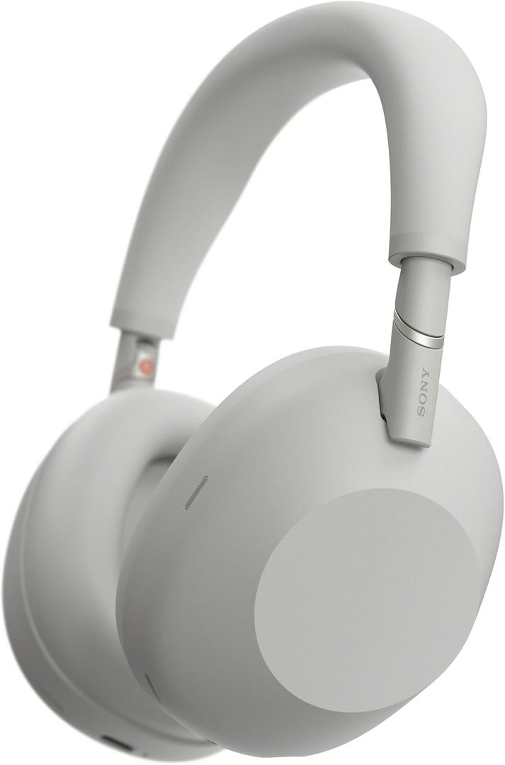 Sony WH-1000XM6 The Best Noise Canceling Wireless Headphones, HD NC Processor QN3, 12 Microphones, Adaptive NC Optimizer, Mastered by Engineers, Studio-Quality, 30-Hour Battery, Platinum Silver