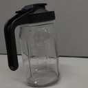 32oz Glass Pitcher with Handle and Lid, 1 Quart Mason Jar Pitcher - Airtight & Leakproof Water Jug with Pour Spout Lid, Glass Containers for Fridge, Perfect for Juice, Cold Brew, Iced & Sun Tea