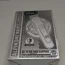 Ufree Beard Trimmer for Men, Waterproof Electric Razor for Nose, Body, Face & Mustache, Cordless Hair Clippers Shavers Grooming Kit, Gifts for Men Husband Father (Silver)