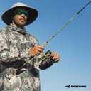 KastKing Spartacus Defender Twin-Tip Fishing Rod and Reel Combo, Spinning & Baitcaster Combo, KastFlex IM7 Graphite 2-Piece Blanks with Backup Tip Section, PTS System, EVA Handles