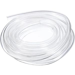 uxcell PVC Tubing, 6mm ID x 7mm OD - 13 Feet Long Clear Vinyl Water Pipe, Lightweight Plastic Flexible Water Pipe for Aquaponics, Air Hose, Irrigation