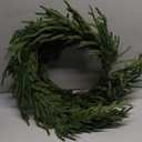 6FT Artificial Norfolk Pine Garland, Realistic Real Touch Christmas Garland, Faux Fake Greenery Garlands for Table, Mantle, Window, Stairs, Fireplace, Outdoor Indoor Christmas Decorations(1Pcs)