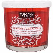 Tuscany Candle Seasons Greetings 12Oz Pack of 2