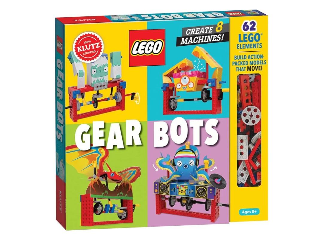 Klutz Lego Gear Bots Science/STEM Activity Kit for 8-12 years