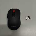 wegear USB Wireless Mouse for Laptop PC Mac, 2.4GHz Cordless Mouse with 6 Buttons, 5-Level Adjustable 4000 DPI, Ergonomic Portable Optical Computer Mice, 24-Month Battery Life -Black