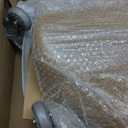 Ergonomic Rolling Saddle Stool with Back Support Professional Height Adjustable Swivel Chair for Drafting Salon Hair Massage Spa, Camel