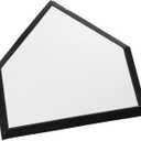 Champro Pro Style Home Plate Individual Box (White)