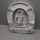 Brondell Bidet Toilet Seat Non-Electric Swash Ecoseat, Fits Elongated Toilets, White - Dual Nozzle System, Ambient Water Temperature - Bidet with Easy Installation