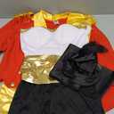 fun shack Womens Circus Ringmaster Costume, Lion Tamer Outfit for Women, Ringmaster Dress for Themed Parties (Size Small)